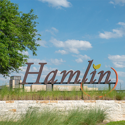 hamlin town center sign